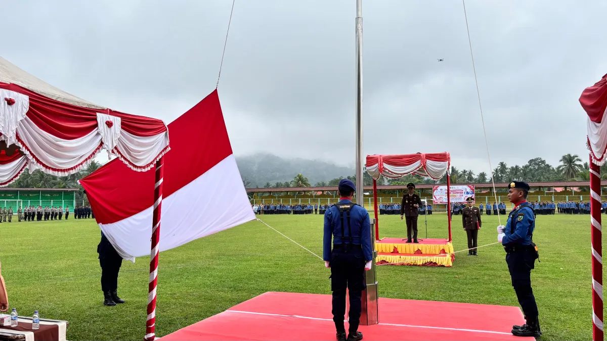 Polres Sijunjung Ikuti Upacara Peringatan Hari Sumpah Pemuda ke-98 Tahun 2026